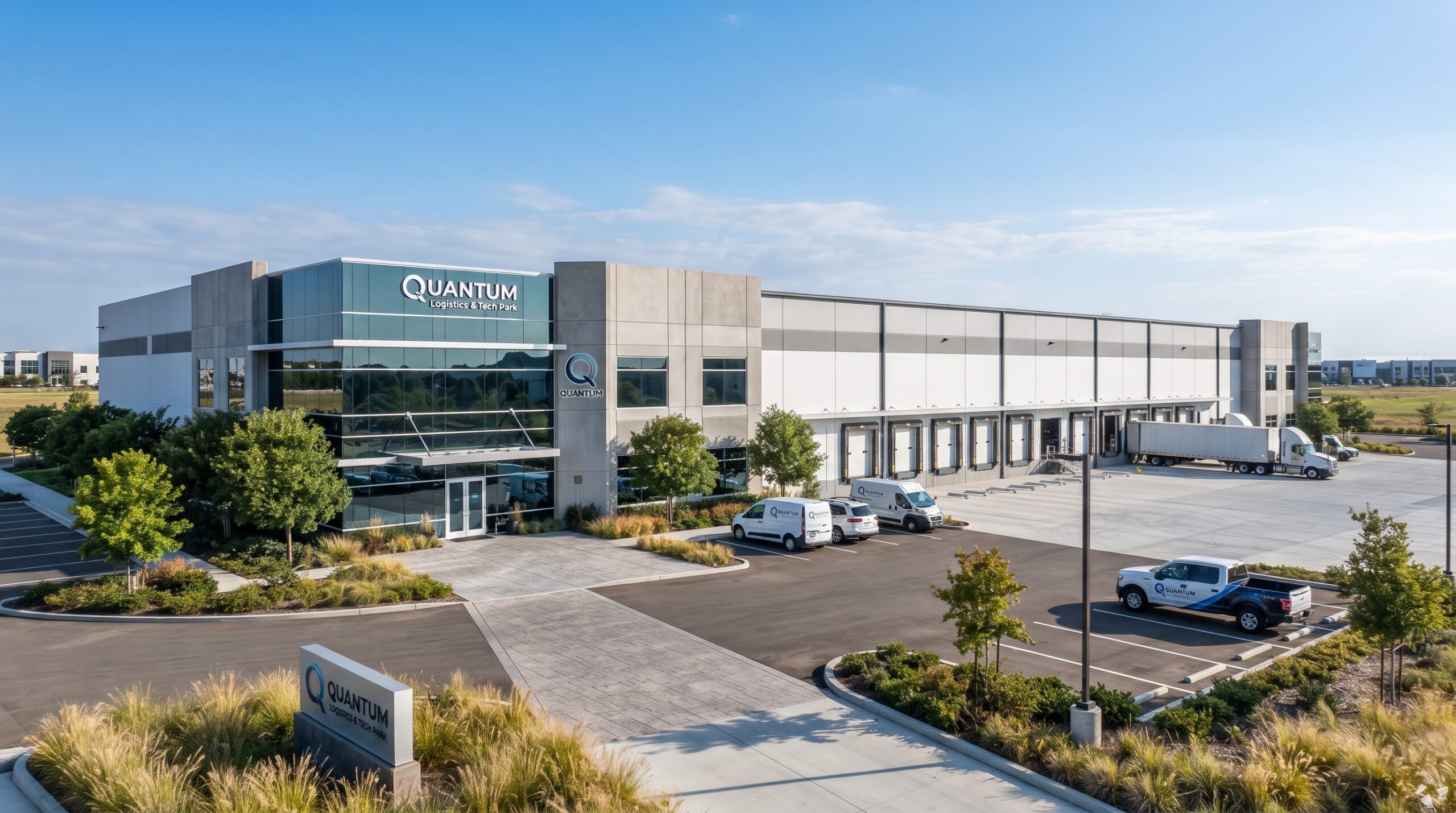 Large-scale industrial and commercial property featuring robust structural preservation and facility care